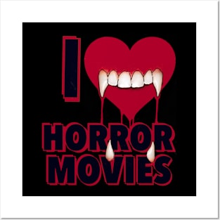 Love horror red 2 Posters and Art